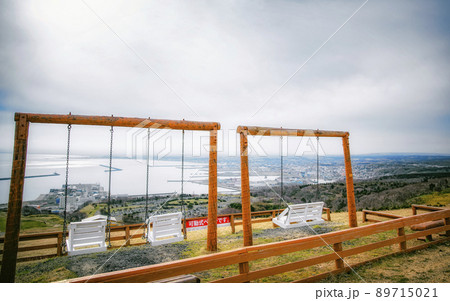 稚内公園から眺める稚内市内 稚内公園から眺める稚内市内 89715021