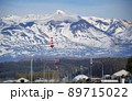 美瑛からみる大雪山系の風景 89715022