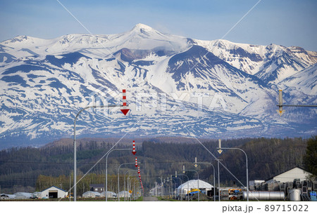 美瑛からみる大雪山系の風景 美瑛からみる大雪山系の風景 89715022