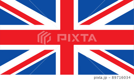 Flag of Great Britain. Vector drawing icon Flag of Great Britain. Vector drawing icon 89716034