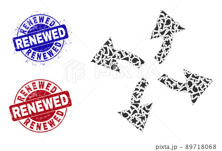 Centrifugal Arrows Mosaic of Debris with Renewed Grunge Seals Centrifugal Arrows Mosaic of Debris with Renewed Grunge Seals 89718068