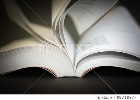 風に吹かれて捲れる書物 風に吹かれて捲れる書物 89718877