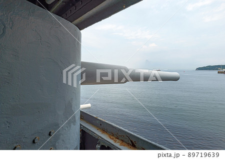 横須賀 世界三大記念艦 戦艦三笠 補助砲 横須賀 世界三大記念艦 戦艦三笠 補助砲 89719639