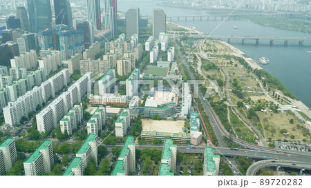 橋 建物 自然 89720282