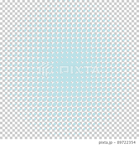 Dot Polka Dot American Comic Screentone Circle Pastel Light Blue 89722354