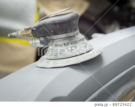 repair of plastic bumpers and application of automotive putty. 89725422