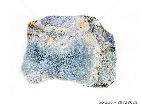 stone from the mountains tundra on a white background 89728028