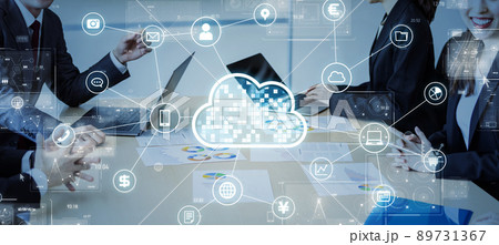 クラウド　グループウェア　ERP 89731367