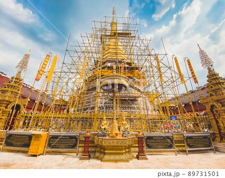 Wat Phrathat Cho Hae in Phrae, Thailand Wat Phrathat Cho Hae in Phrae, Thailand 89731501