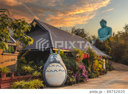 Wat Doi Prachan Mae Tha or Wat Phra That Doi Phra Chan in Lampang, Thailand 89732020