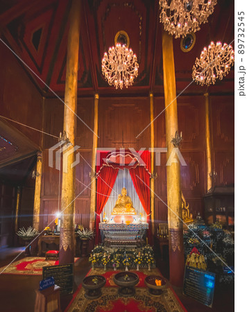 Wat Chom Sawan temple in Phrae, Thailand 89732545