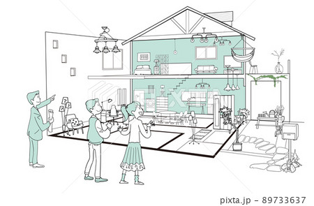 夢のインテリアデザイン 夢のインテリアデザイン 89733637