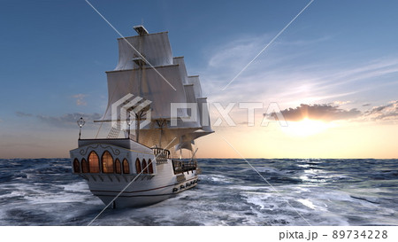帆船 89734228