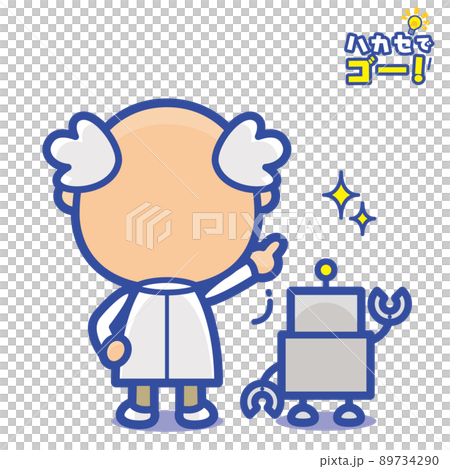 和Hakase一起去吧!身著白大褂的天才博士,為未來帶來希望(藍色) 和Hakase一起去吧!身著白大褂的天才博士,為未來帶來希望(藍色) 89734290