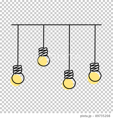 Material of the hanging light bulb Material of the hanging light bulb 89735208