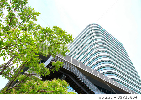 岐阜市、岐阜市役所新庁舎の風景 89735804