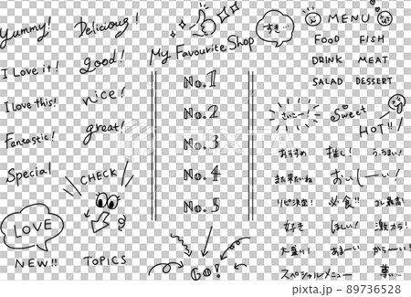 delicious! Handwritten text for food introduction delicious! Handwritten text for food introduction 89736528