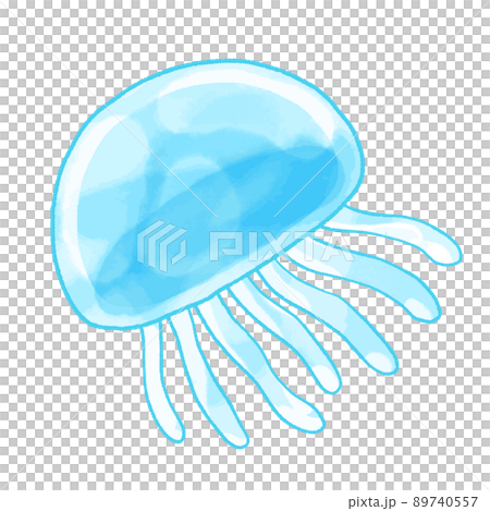 水母手繪風水圖 89740557