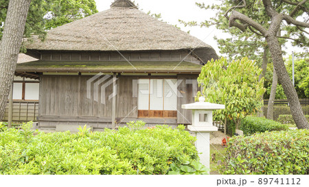 神奈川県横浜市金沢区野島公園にある伊藤博文別邸の春 神奈川県横浜市金沢区野島公園にある伊藤博文別邸の春 89741112