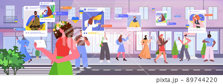 people writing comments on posts with Ukrainian patriots on screen pray for Ukraine peace save Ukraine from russia stop war people writing comments on posts with Ukrainian patriots on screen pray for Ukraine peace save Ukraine from russia stop war 89744220