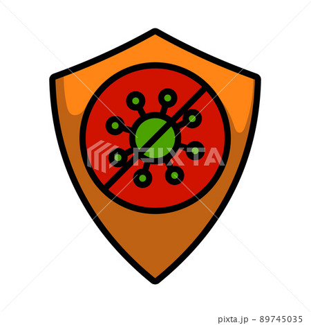 Shield From Coronavirus Icon 89745035