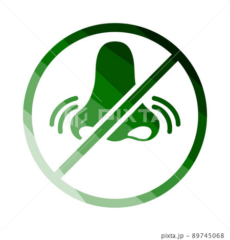 Sneezing Nose Icon 89745068