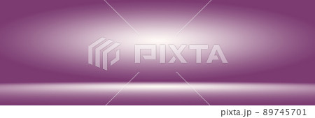 Studio Background Concept - abstract empty light gradient purple studio room background for product. Plain Studio background. Studio Background Concept - abstract empty light gradient purple studio room background for product. Plain Studio background. 89745701
