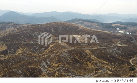 秋吉台国定公園の自然と地球環境!山口県美祢市 ドローン 秋吉台国定公園の自然と地球環境!山口県美祢市 ドローン 89747344
