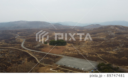 ”長者が森”の自然と地球環境！山口県美祢市秋吉台国定公園　ドローン 89747481