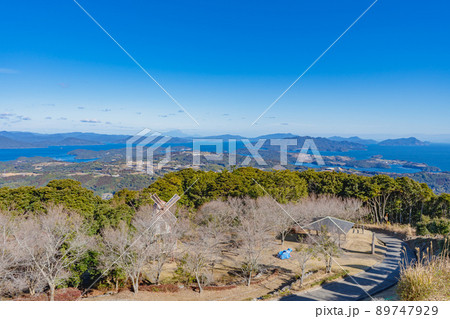 行人岳からみた島原方面の風景 行人岳からみた島原方面の風景 89747929