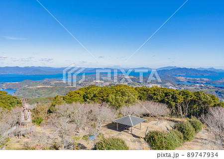 行人岳から見る島原天草方面の風景 行人岳から見る島原天草方面の風景 89747934