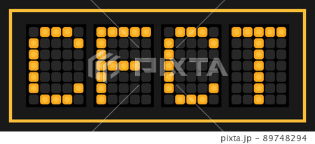 Orange color led banner in word CFCT (Abbreviation of Cash Flow Cycle Time) on black background Orange color led banner in word CFCT (Abbreviation of Cash Flow Cycle Time) on black background 89748294