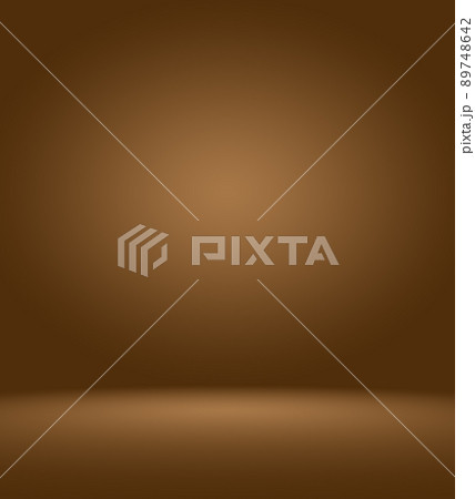 Gradient smooth brown and black abstract background 89748642