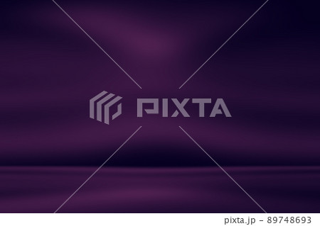 Studio Background Concept - abstract empty light gradient purple studio room background for product. 89748693