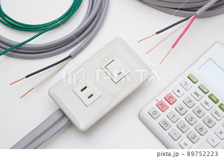 スイッチ　コンセント　工事費用イメージ 89752223