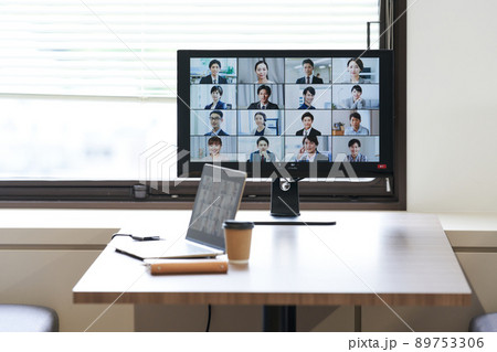 ミーティング 会議 オンライン会議 ビデオ会議 テレビ会議 ウェブ会議 ズーム会議 リモート ミーティング 会議 オンライン会議 ビデオ会議 テレビ会議 ウェブ会議 ズーム会議 リモート 89753306