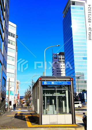 名古屋市、地下鉄丸の内駅の風景 名古屋市、地下鉄丸の内駅の風景 89753324