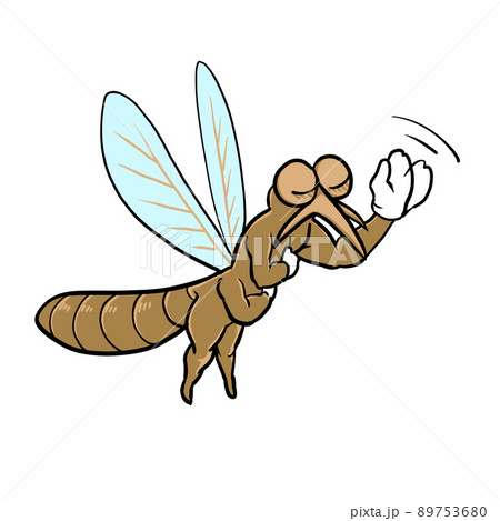 殺虫剤をものともしないムキムキの蚊 殺虫剤をものともしないムキムキの蚊 89753680