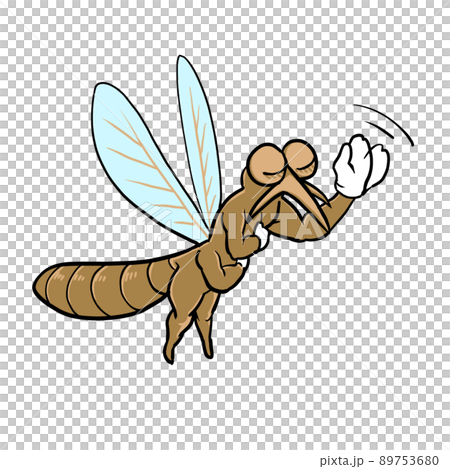 殺虫剤をものともしないムキムキの蚊 殺虫剤をものともしないムキムキの蚊 89753680
