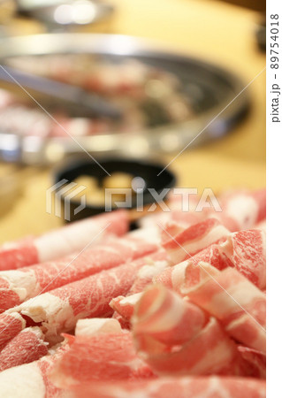 焼肉料理店のチャドルバギ(=牛のともばら肉)(韓国) 焼肉料理店のチャドルバギ(=牛のともばら肉)(韓国) 89754018