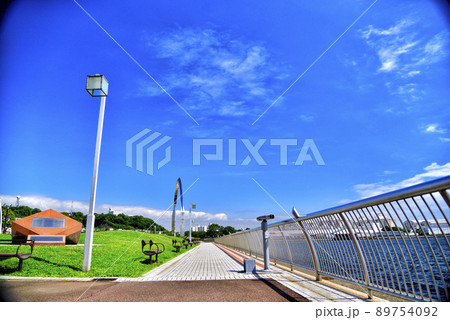 【神奈川】横須賀　三笠公園の風景 89754092