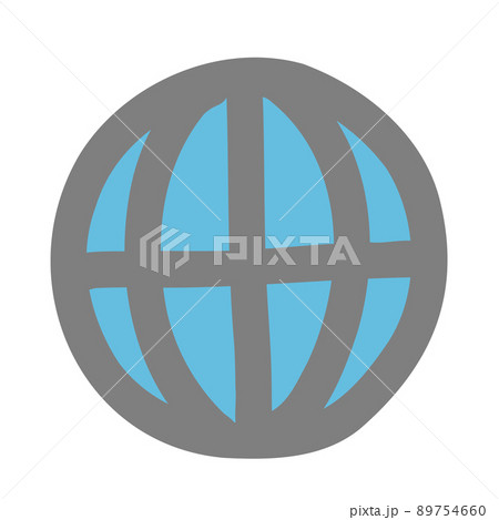 地球のアイコン（言語設定アイコン） 89754660