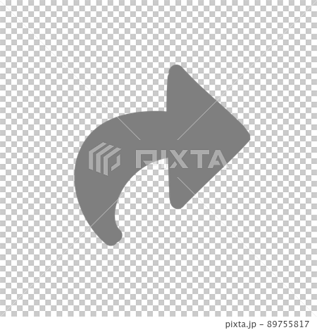 共有のシンプルアイコン　ラフな手描き風 89755817
