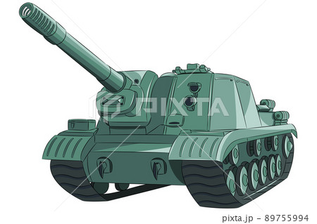Soviet heavy self-propelled artillery installation of the Second World War. 89755994