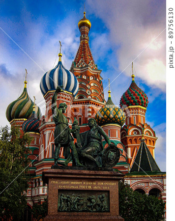 ワシリー寺院、モスクワ・ロシア連邦 ワシリー寺院、モスクワ・ロシア連邦 89756130