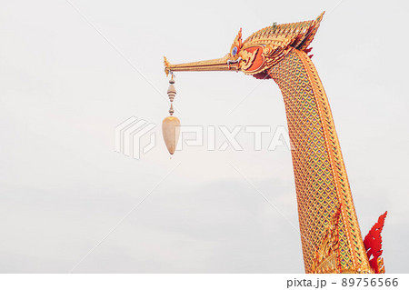 Suphannahong Royal barge procession Thai traditional art on white background Suphannahong Royal barge procession Thai traditional art on white background 89756566