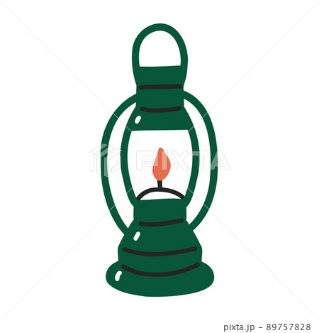 Oil lamp icon 89757828