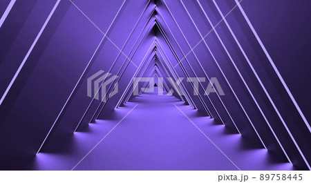 Corridor interior design Future concept. 3D rendering Corridor interior design Future concept. 3D rendering 89758445