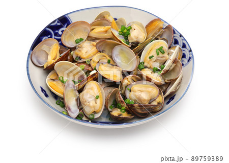 梶島産アサリの酒蒸し 89759389