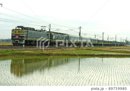 北陸本線　美川－加賀笠間　JR西日本　EF81-104（敦賀）＋24系　トワイライトエクスプレス 89759980